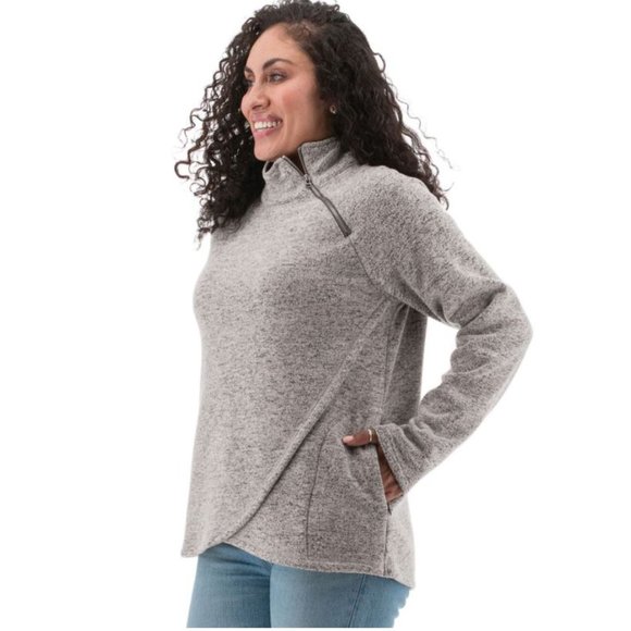 Harlow Zip Neck Fleece - Picture 3 of 5